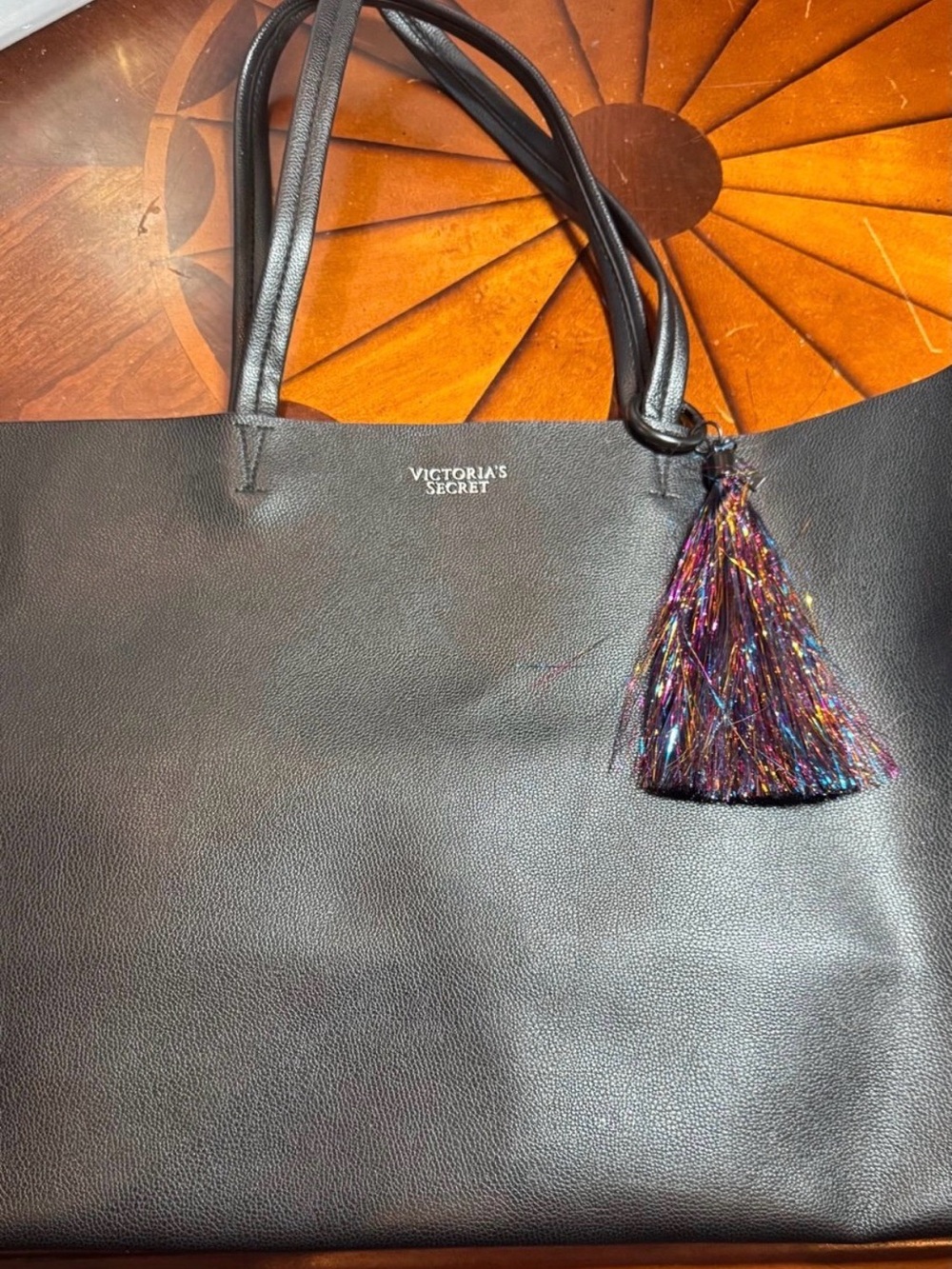 Victoria’s Secret Black tote..